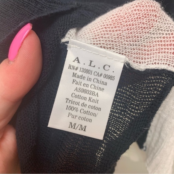 A.L.C. Cotton Knit Hooded Top - Picture 8 of 13